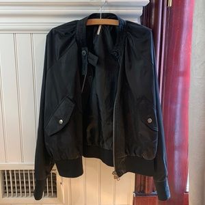 Free people lightweight bomber jacket
